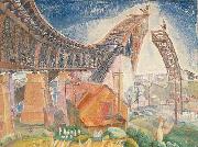 Walter Granville Smith The Bridge in Curve France oil painting artist